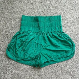 Discontinued Green Free People Way Home Shorts